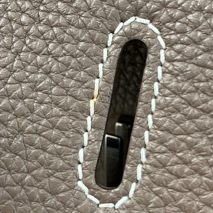 Hermes Etoupe Gray Togo Birkin 35 Handbag