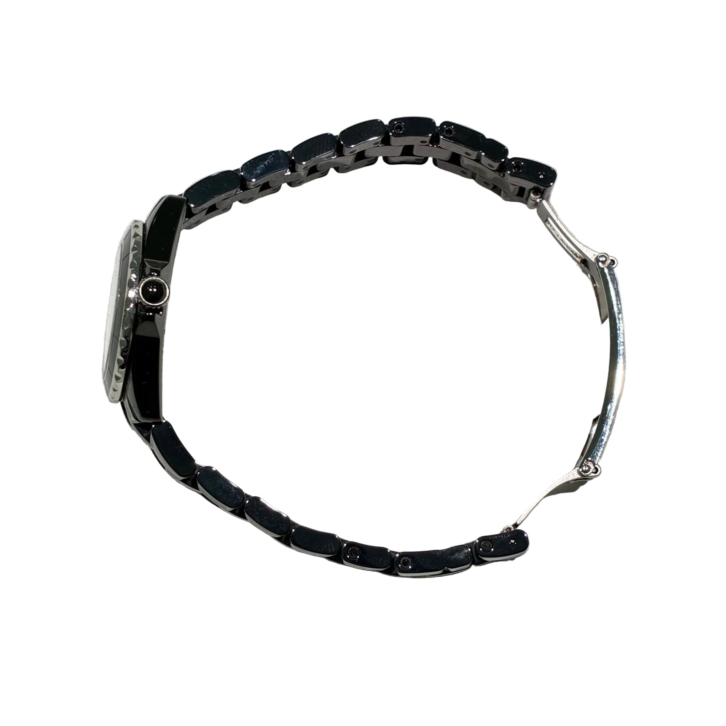 Chanel J12 Quartz 29mm Watch Ceramic Diamond SS