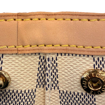 Louis Vuitton 2012 Damier Azur Hampstead PM Tote Handbag N51207