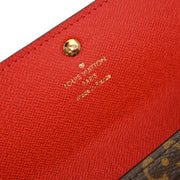 Louis Vuitton 2006 Monogram Groom Portefeuille Sarah Wallet M60034