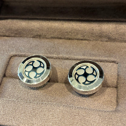 Harry Winston Ocean Cufflinks 18KWG