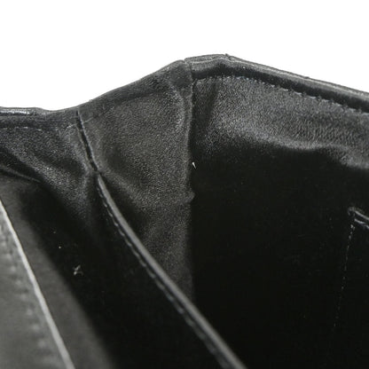 Chanel Black Lambskin Around the World Handbag