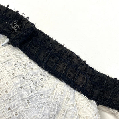 Chanel 2011 Short Sleeve Dress White #38