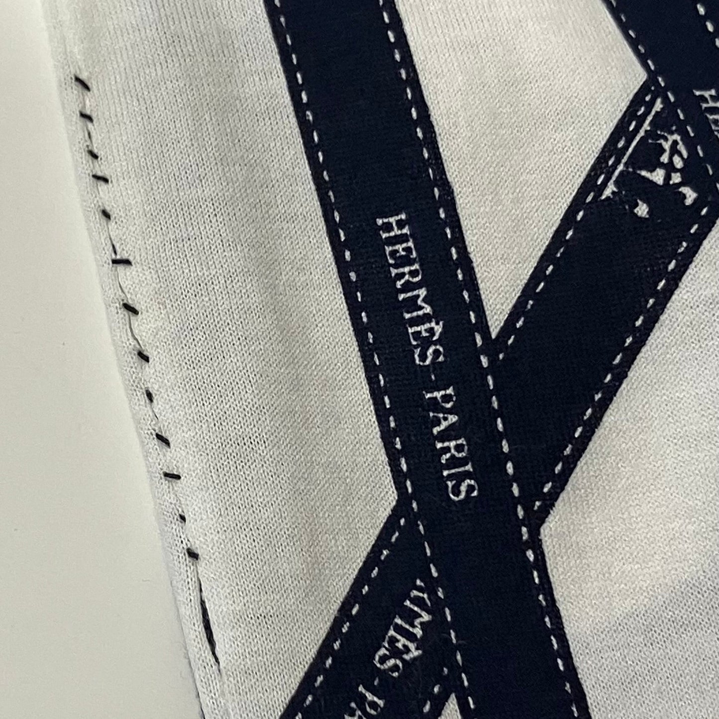 Hermes Short Sleeve T-shirt Top White #M
