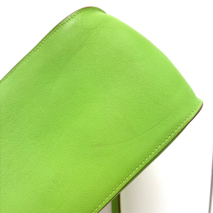 Hermes Apple Green Swift Jypsiere 28 Shoulder Bag