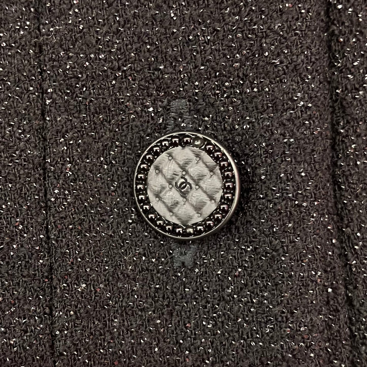 Chanel 2003 Single Breasted Jacket Black #34