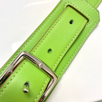 Hermes Apple Green Swift Jypsiere 28 Shoulder Bag