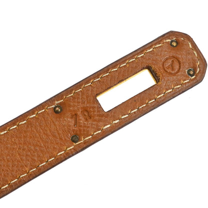 Hermes Gold Courchevel Birkin 40 Handbag