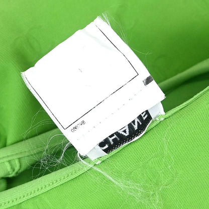Chanel 1997 Cropped T-shirt Top Green #40