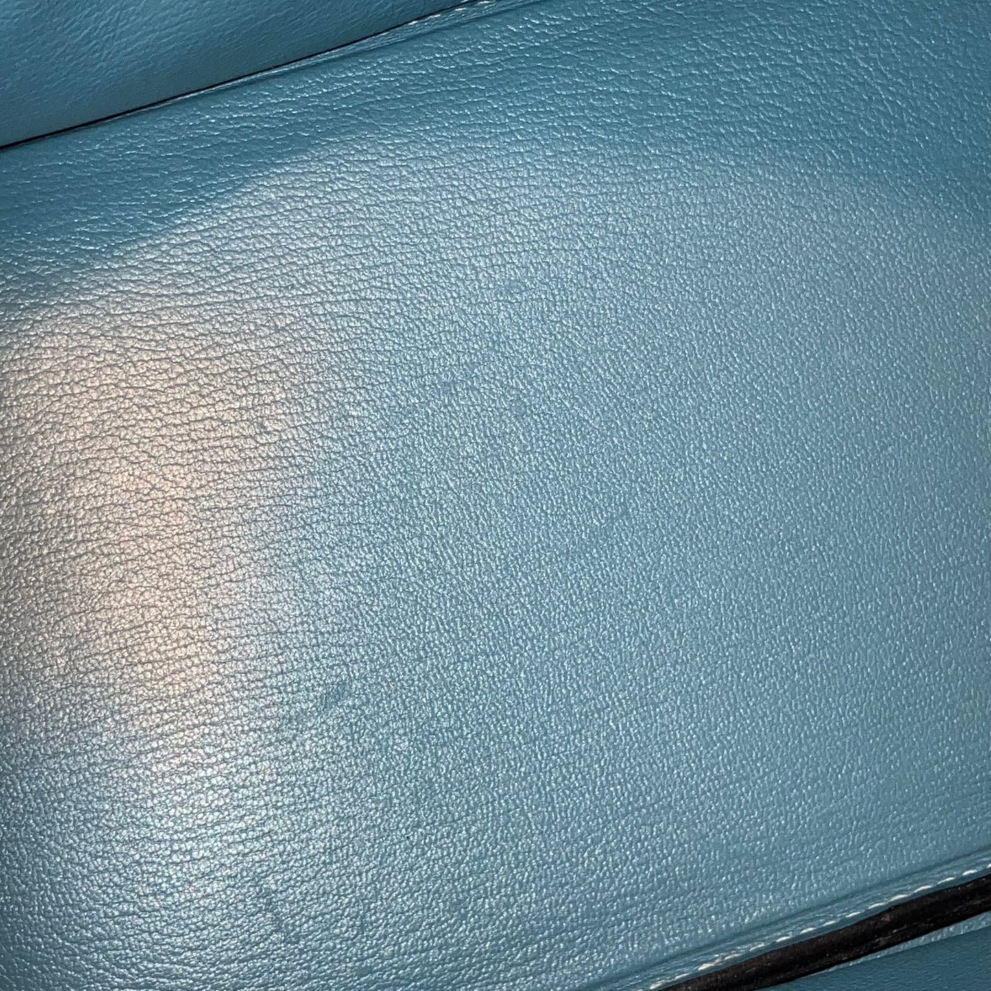 Hermes Blue Jean Taurillon Clemence Birkin 35 Handbag