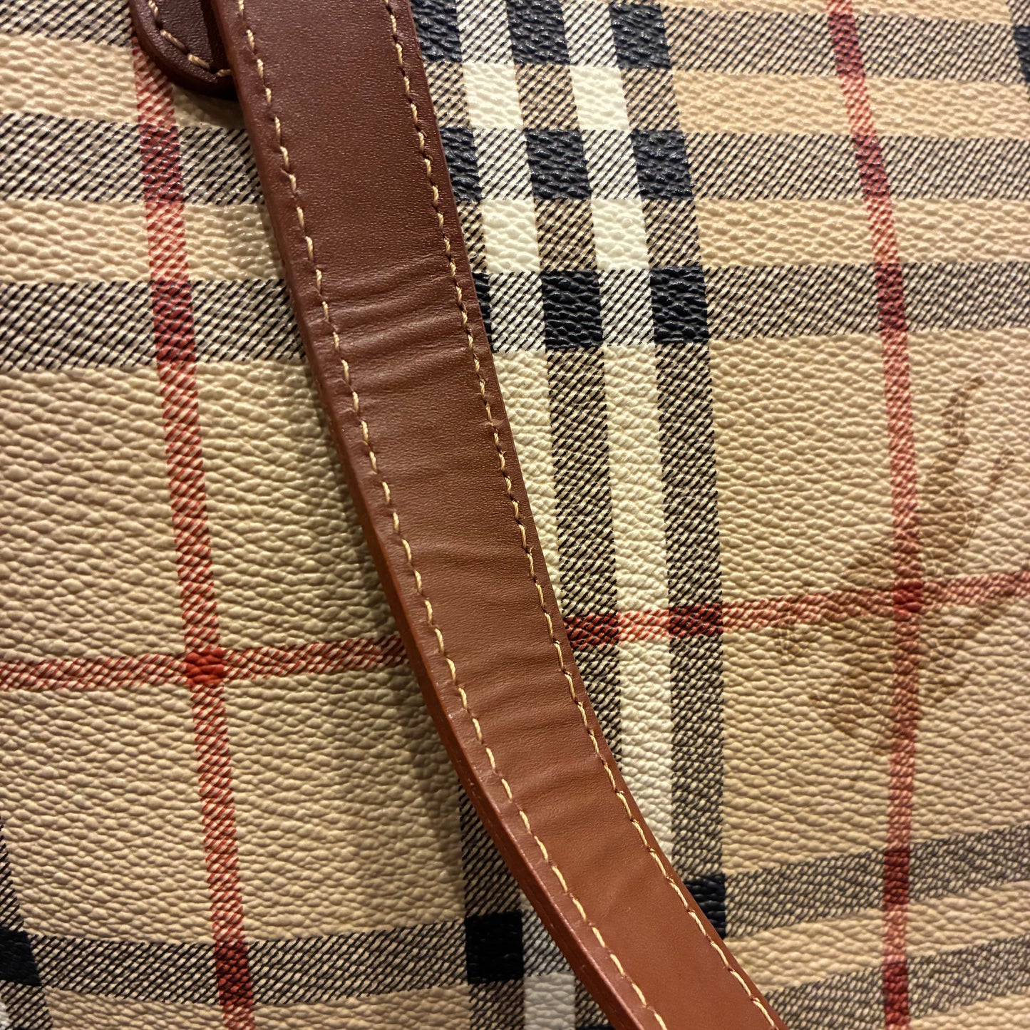 Burberry Beige House Check Tote Bag