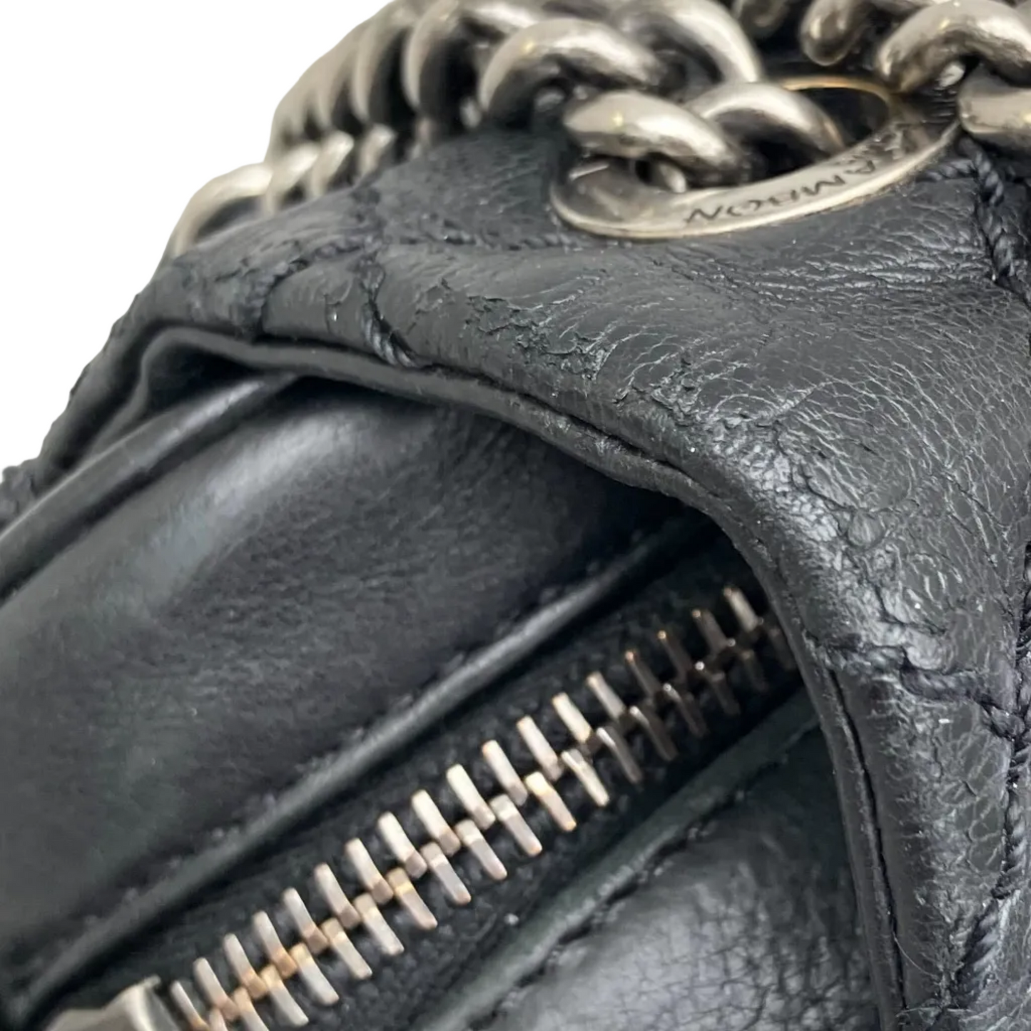 Chanel Black Calfskin Coco Sporran Shoulder Bag