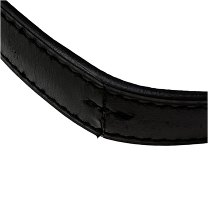 Hermes * Black Box Calf Lizard Constance 23 Shoulder Bag