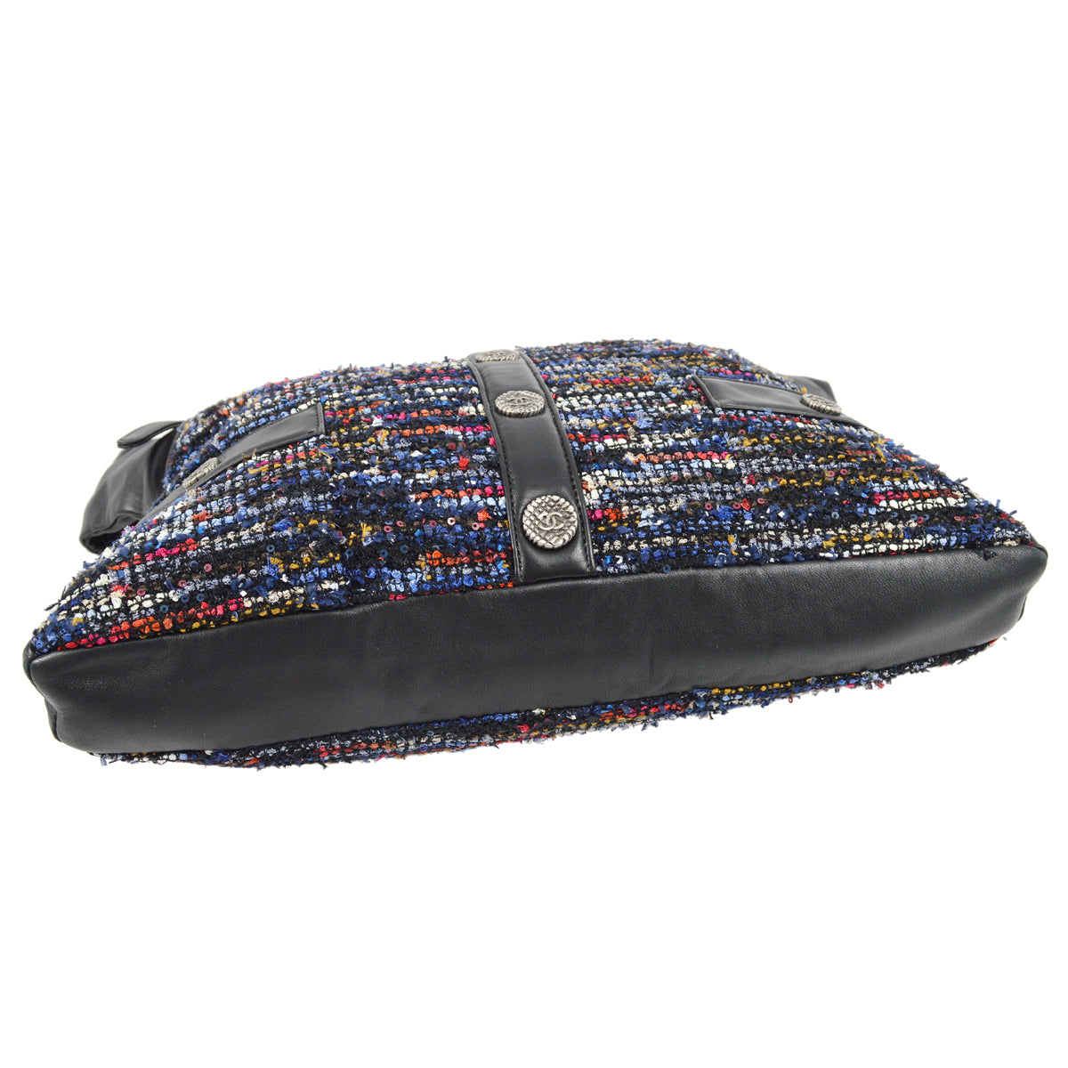 Chanel 2014-2015 Tweed Lambskin Jacket Bum Bag