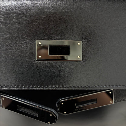 Hermes 2010 JPG So Black Kelly 35 Handbag
