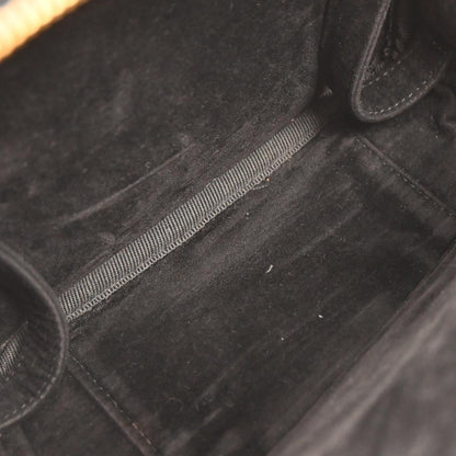 Chanel 1996-1997 Black Patent Leather Vanity 2way Shoulder Handbag