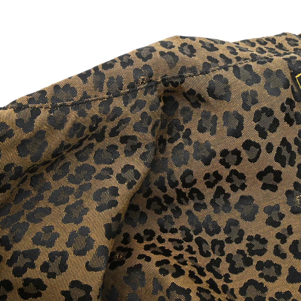 Fendi Leopard Pattern Long Sleeve Jacket Brown Black