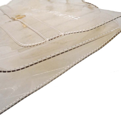 Hermes Clear PVC Kelly Beach Handbag