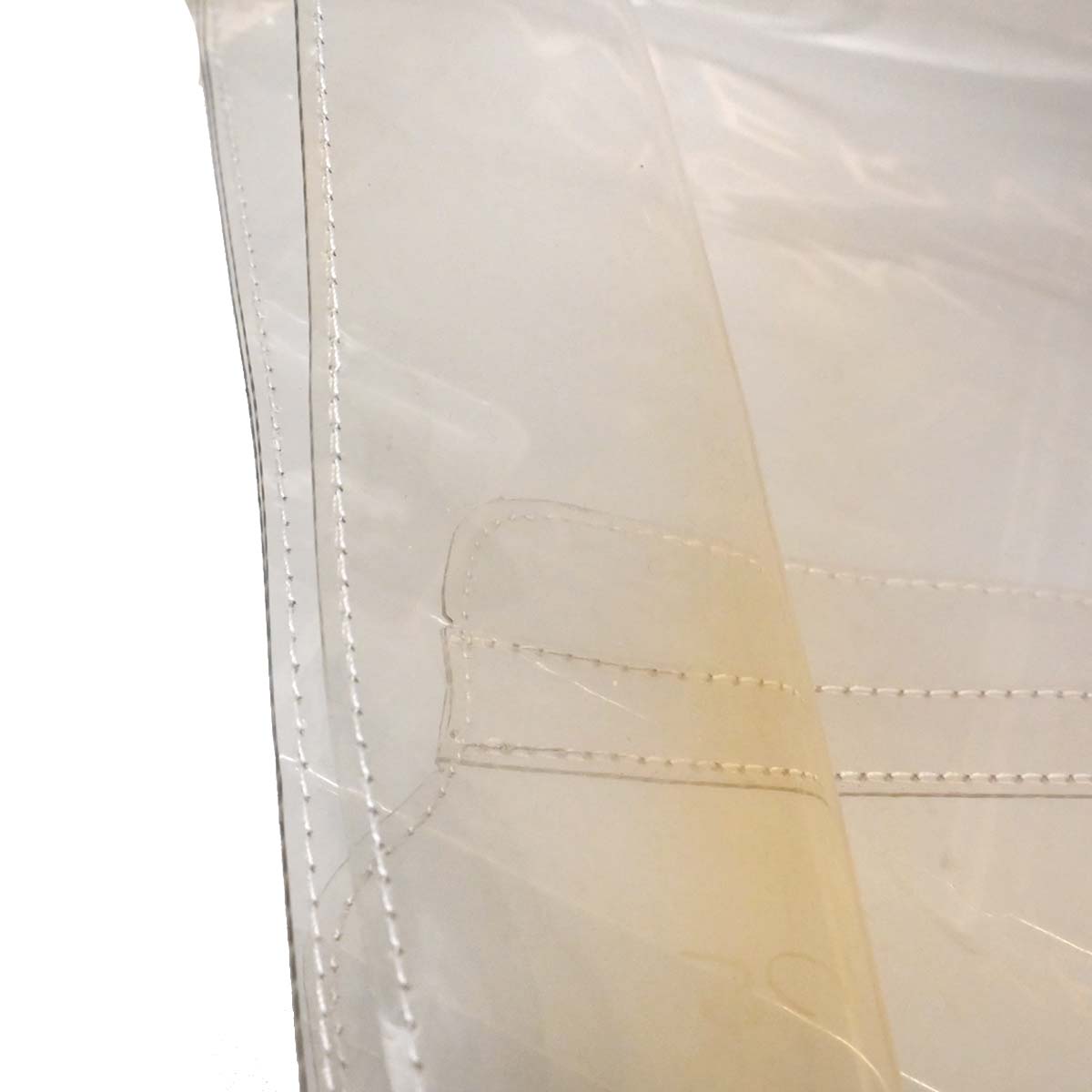 Hermes Clear PVC Kelly Beach Handbag