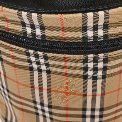 Burberry Beige Black House Check Vanity Handbag