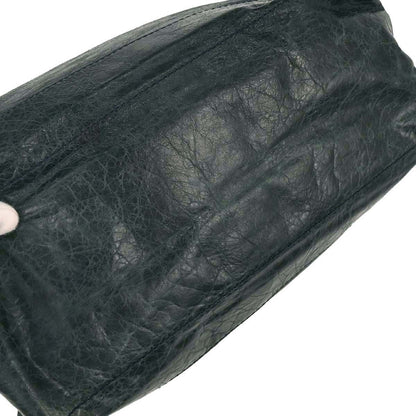 Balenciaga Dark Green The Day Shoulder Bag