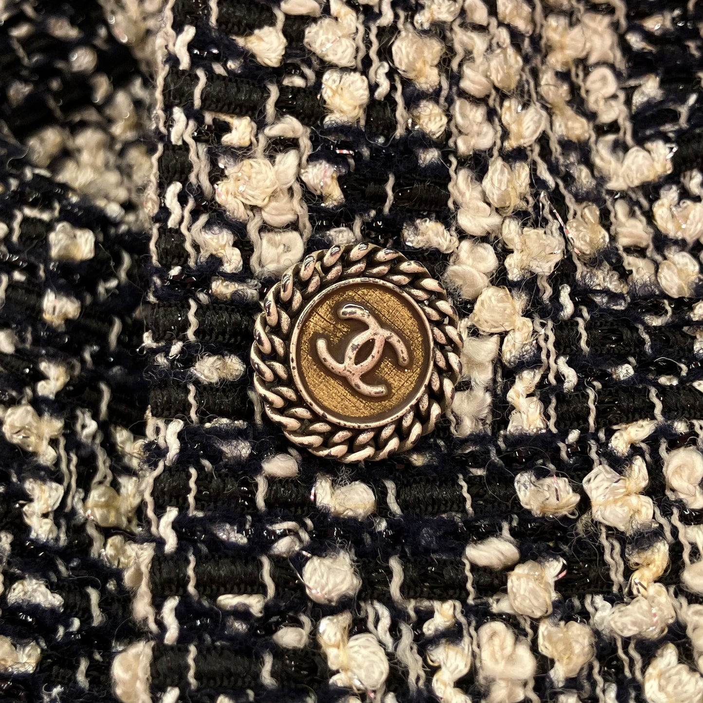 Chanel 2005 Set Jacket Vest Black #38