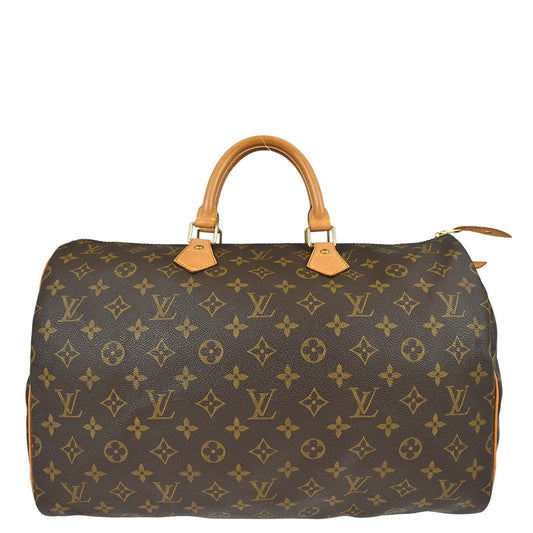 Louis Vuitton Monogram Speedy 40 Duffle Handbag M41522