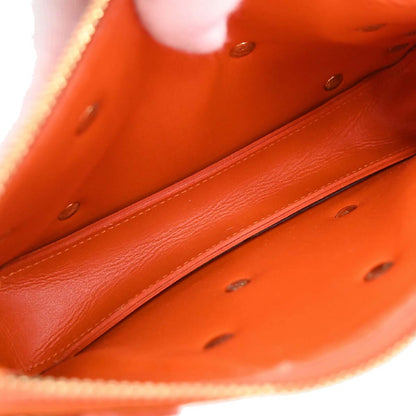 Louis Vuitton Orange Vernis Flower Lexington Handbag M92247
