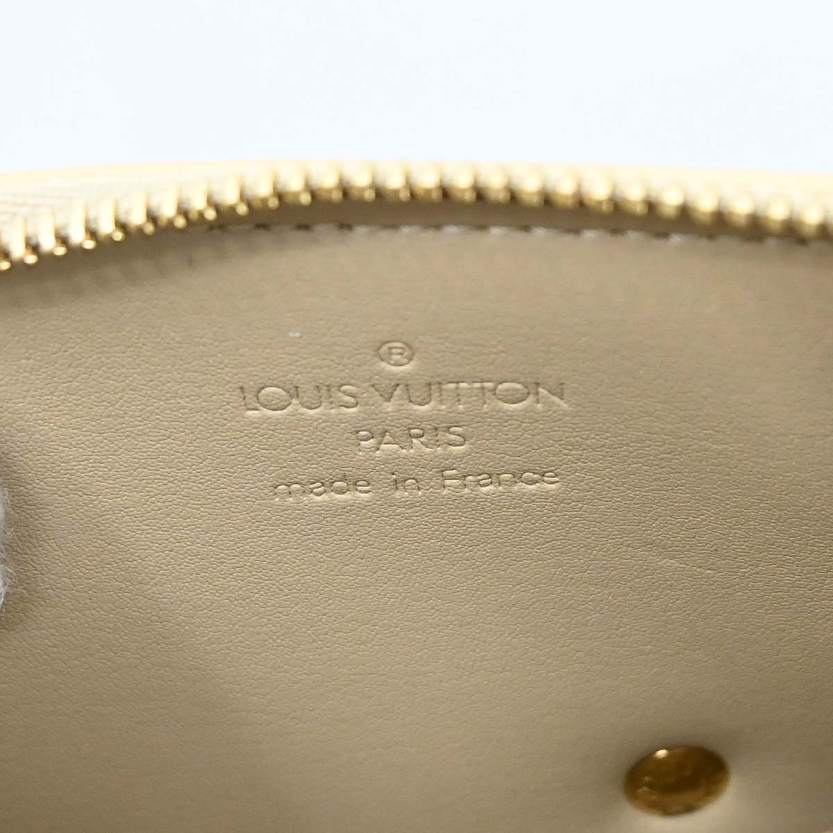 Louis Vuitton Beige Vernis Flower Lexington Handbag M92246