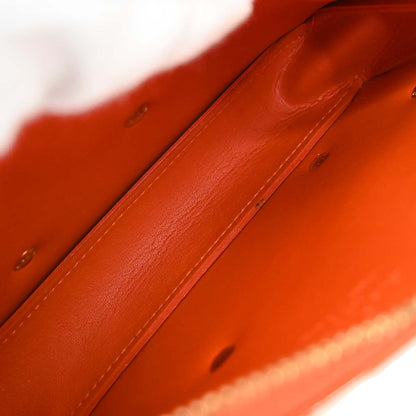 Louis Vuitton 2002 Orange Vernis Flower Lexington Handbag M92247