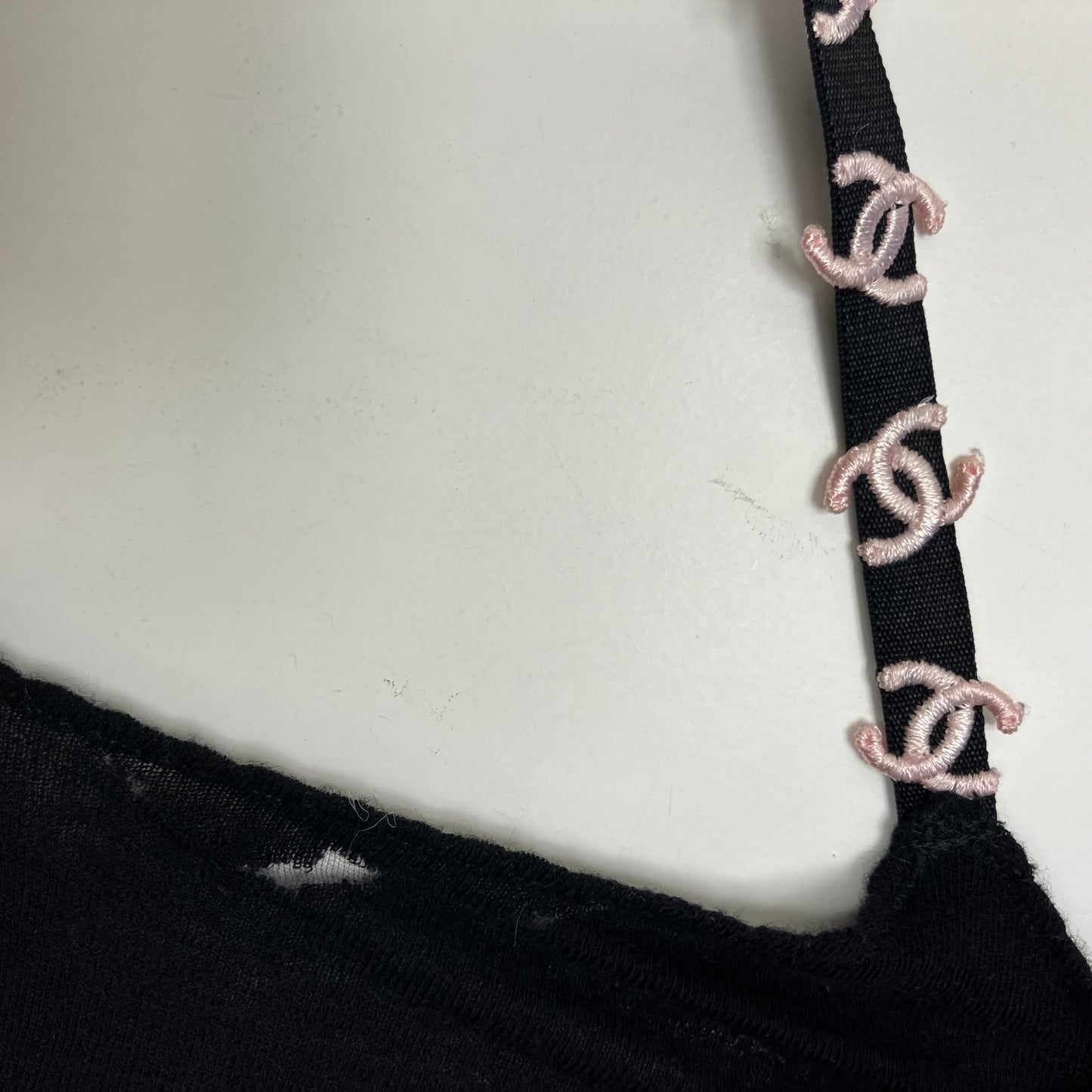 Chanel 2005 Camisole Top Black #38