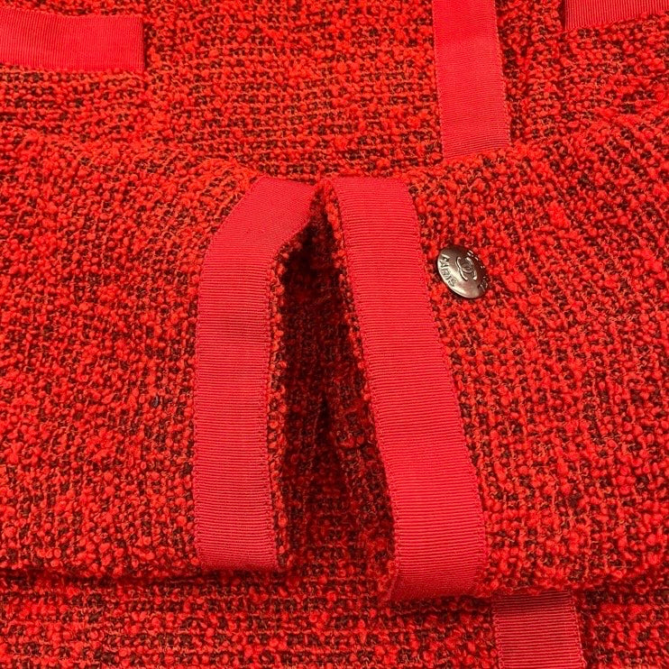 Chanel 1997 Double Breasted Jacket Red #40