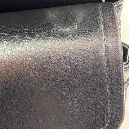 Chanel 2016-2017 Black Satin Airline Medium Classic Double Flap Shoulder Bag