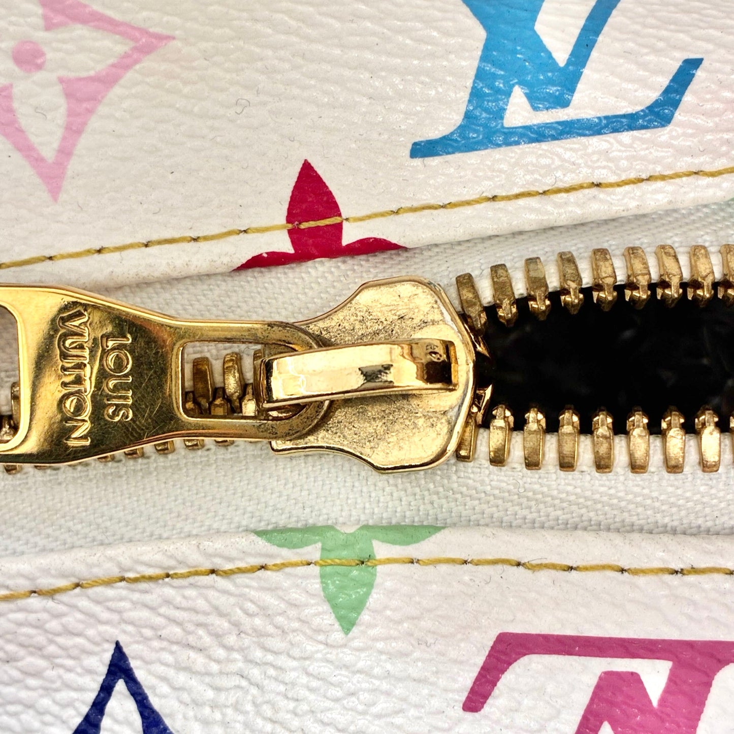 Louis Vuitton 2011 White Monogram Sharleen GM 2way Shoulder Tote Handbag M93214