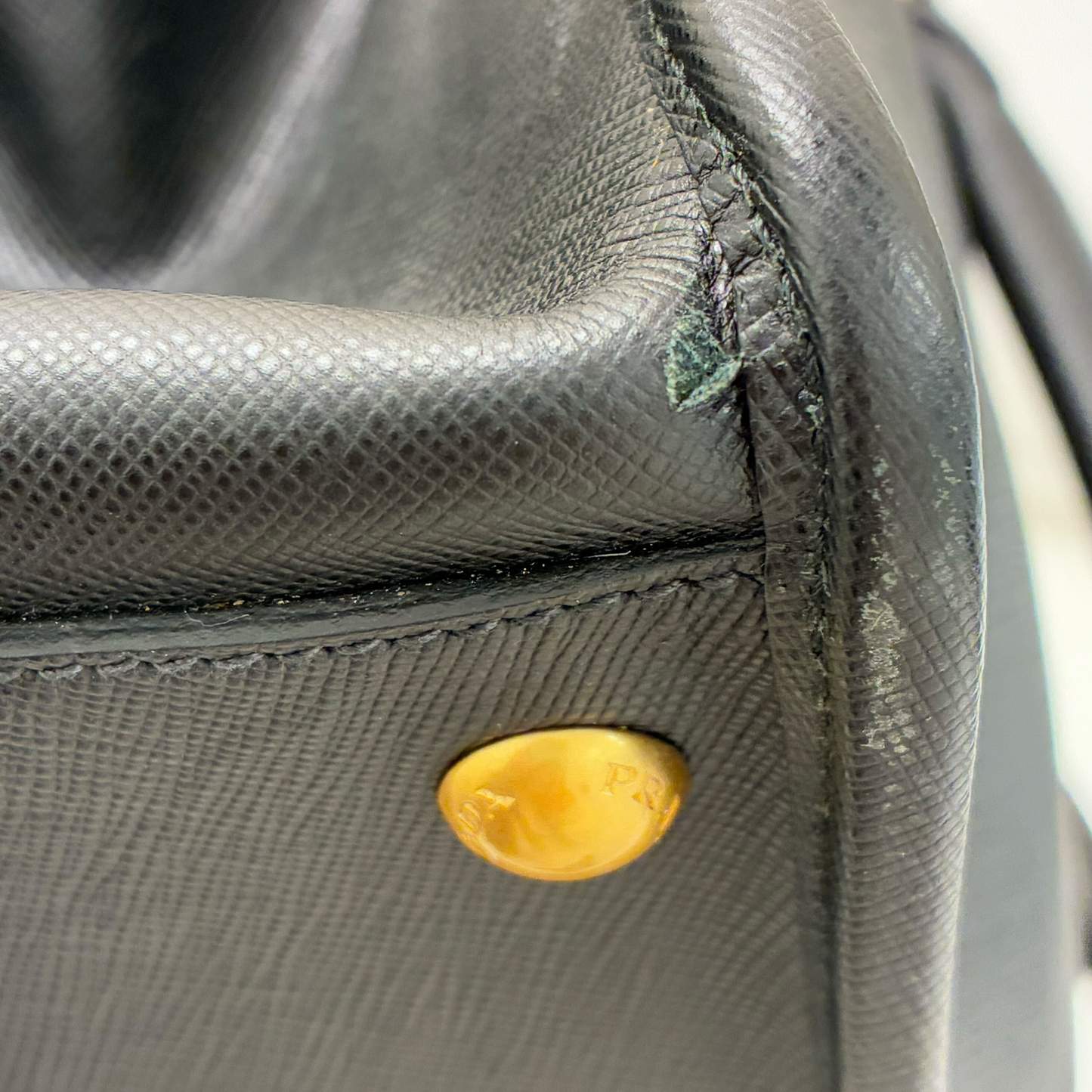 Prada Black Leather Handbag