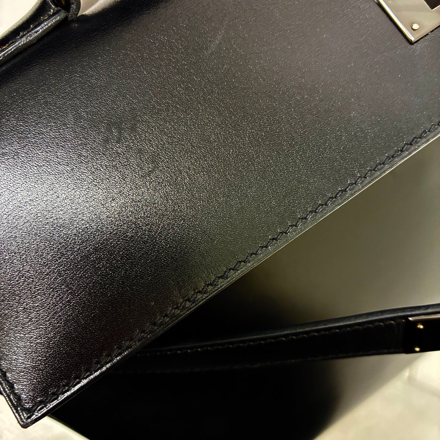Hermes 2010 JPG So Black Kelly 35 Handbag