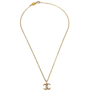 Chanel Mini CC Gold Chain Pendant Necklace 376/1982