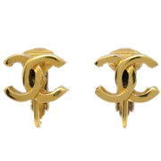Chanel Mini CC Earrings Clip-On Gold 233