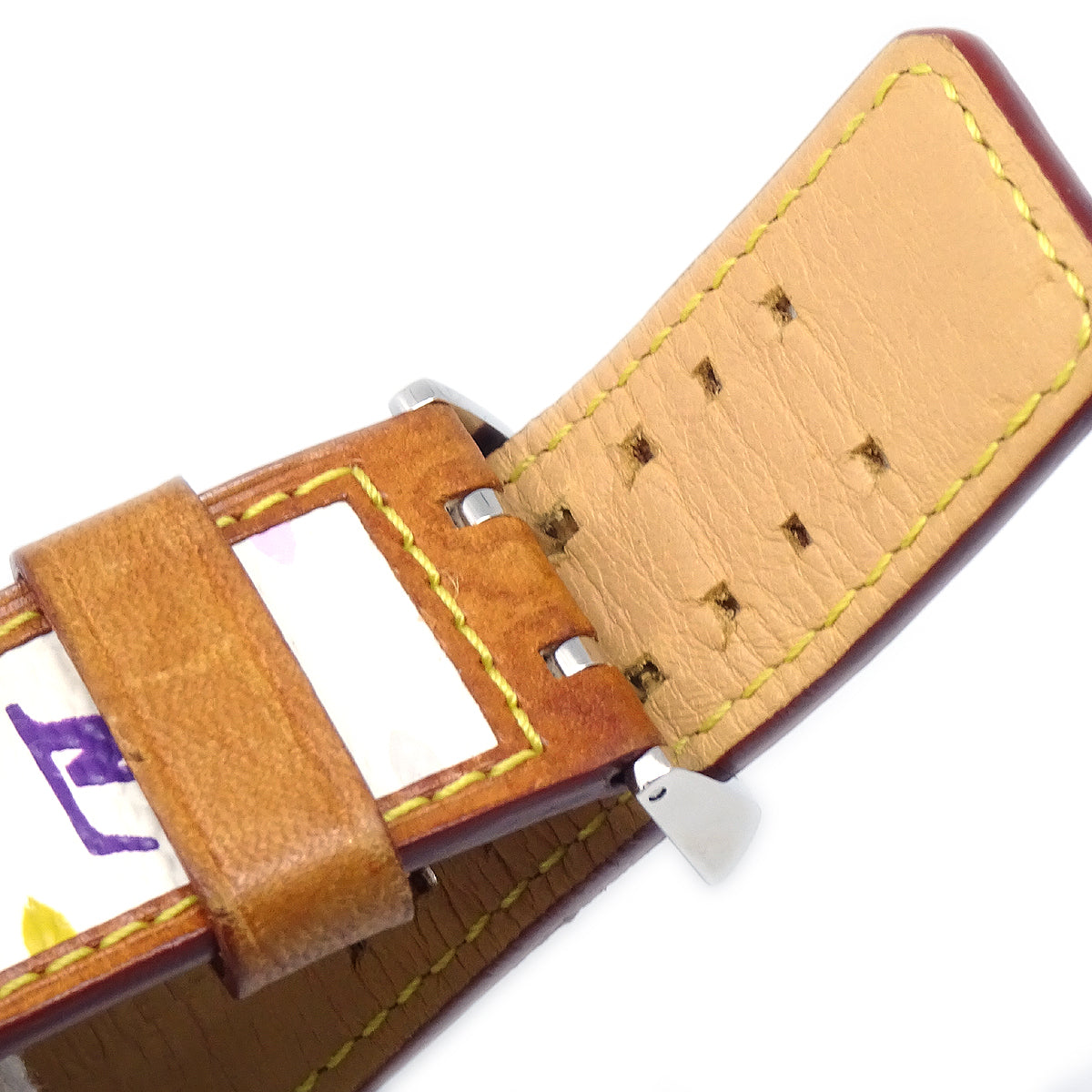 Louis Vuitton × Takashi Murakami Tambour Love Monogram Ref. Q12130