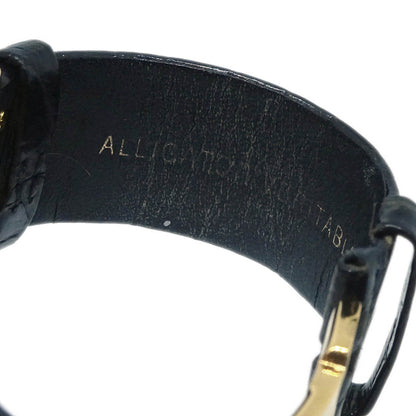 Chanel * Mademoiselle Watch 18KYG Alligator