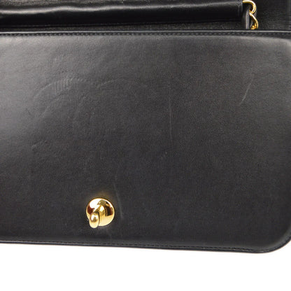 Chanel 2001-2003 Lambskin Small Turnlock Full Flap Bag