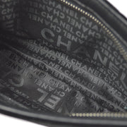 Chanel 2005-2006 Camellia Handbag Black Velvet