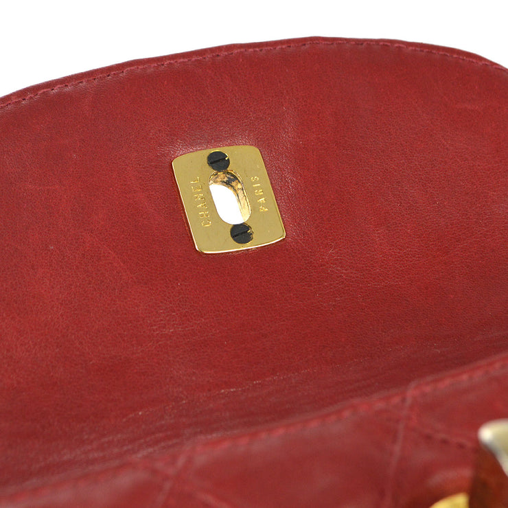 CHANEL 1980s Cosmoline Belt Bag Red Lambskin #75 – AMORE Vintage Tokyo
