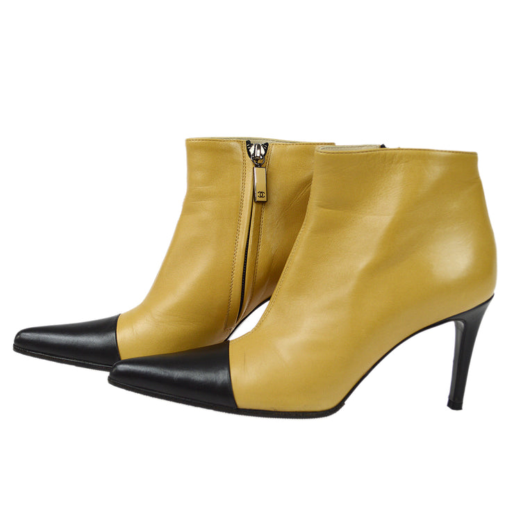 CHANEL Short Boots Shoes #36