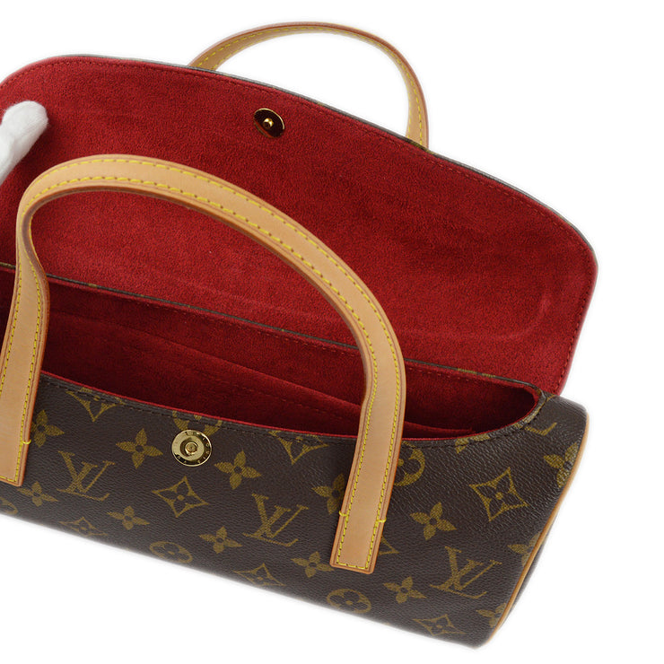 Louis Vuitton 1996 Monogram Sonatine Handbag M51902