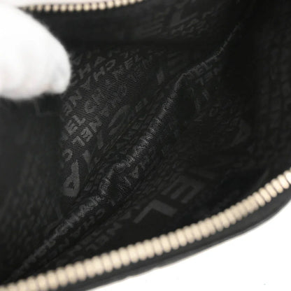 Chanel 2004-2005 Black Lambskin Icon Chain Handbag