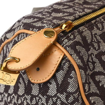 Christian Dior 2002 Brown Trotter Duffle Handbag