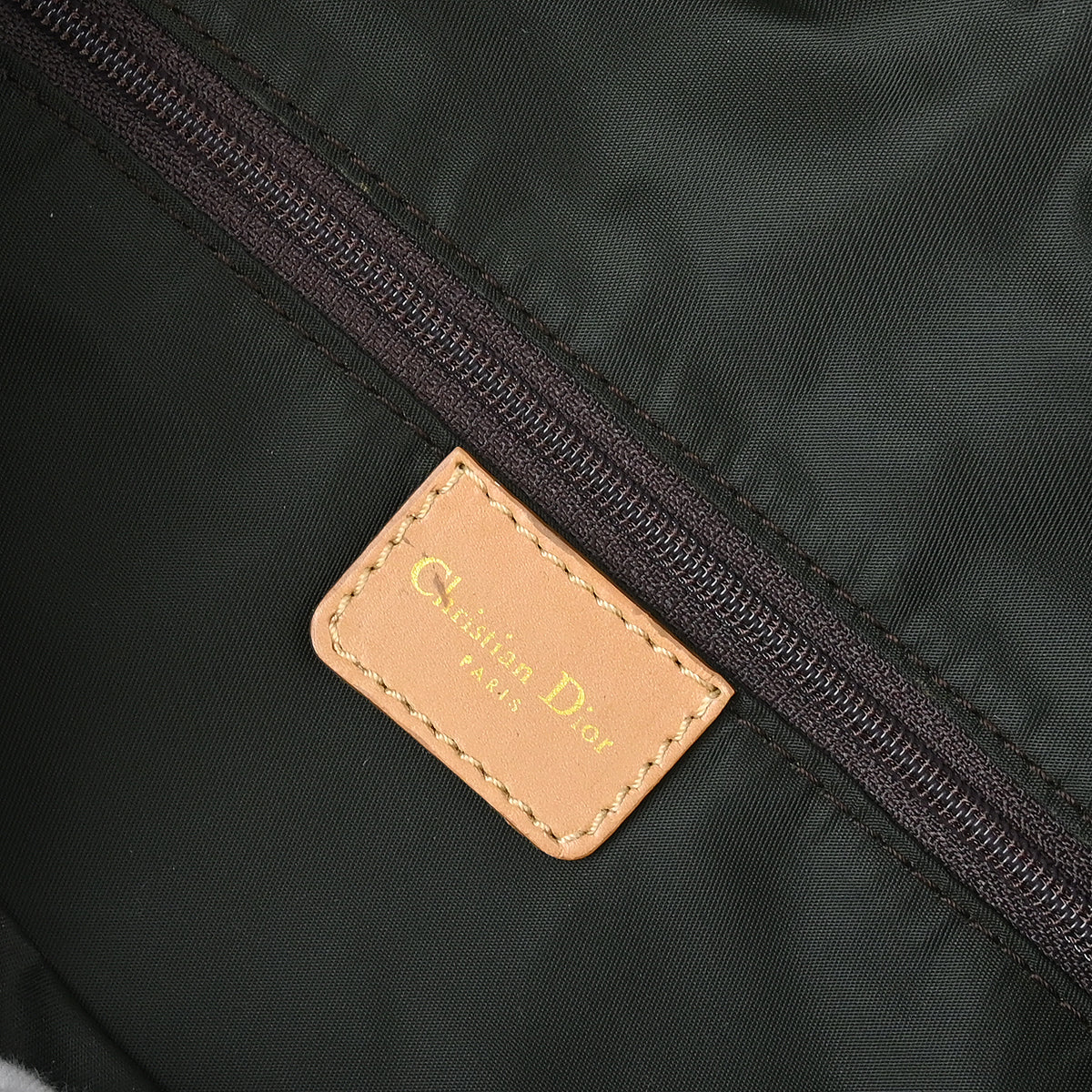 Christian Dior 2002 Brown Trotter Duffle Handbag