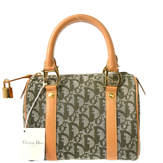 Christian Dior Green Trotter Handbag