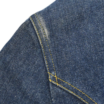 Chanel 1997 CC logo-buttons denim dress